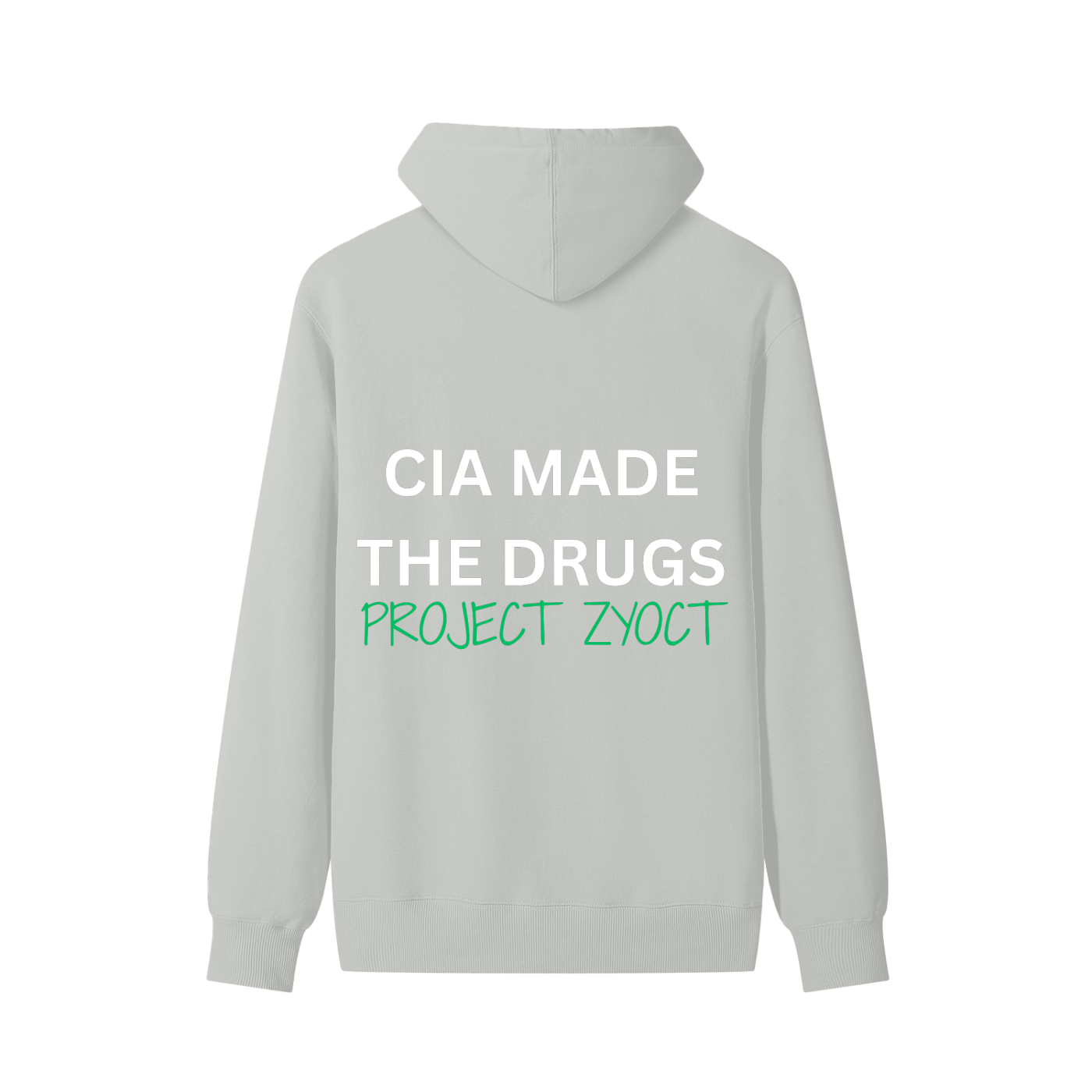 "CIA Made the Drugs" Classic Cotton Hoodie