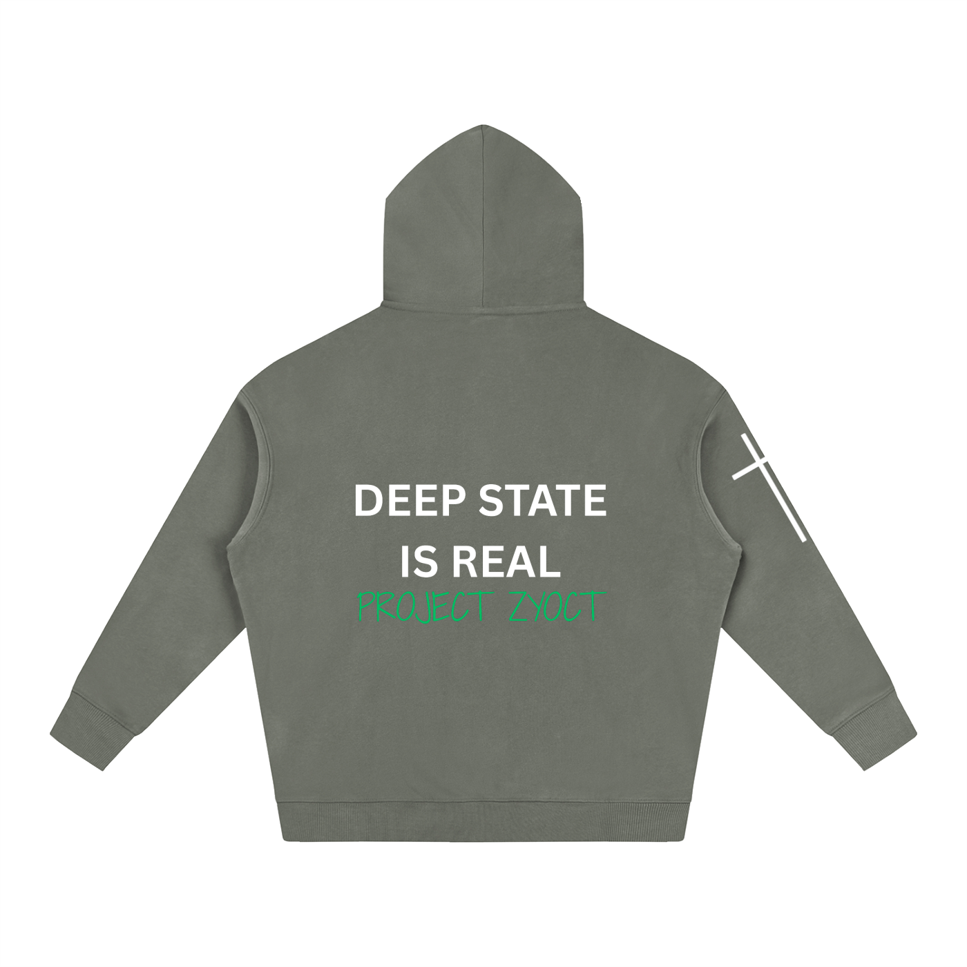 "Deep State is Real" Oversize Hoodie