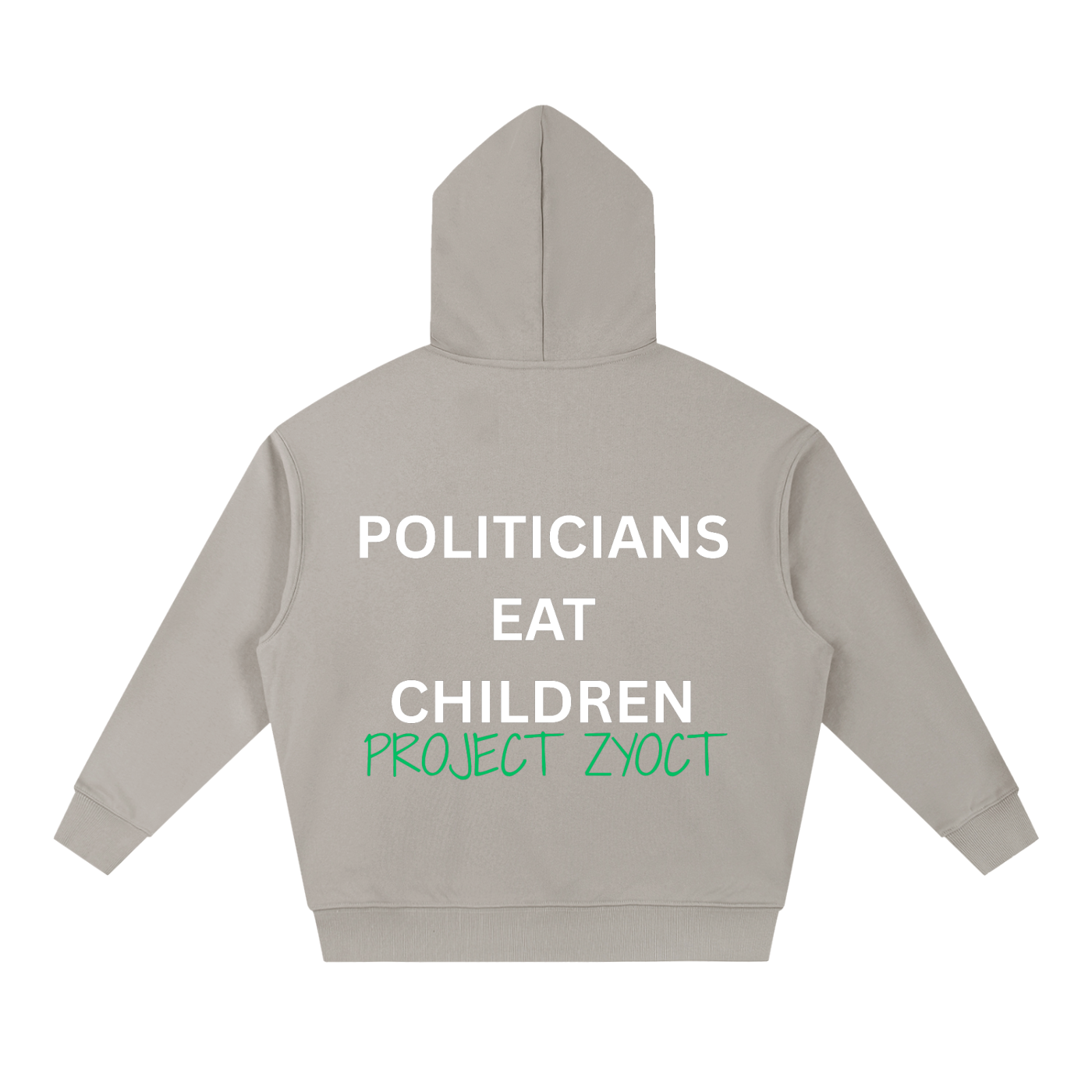 "Politicians Eat Children" Heavyweight Hoodie