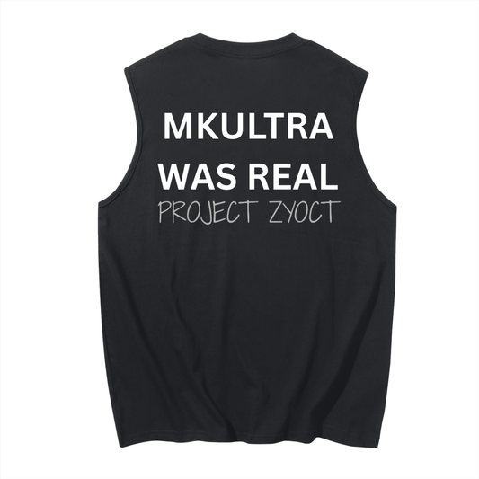 "MKUltra Was Real" Cotton Tank Top