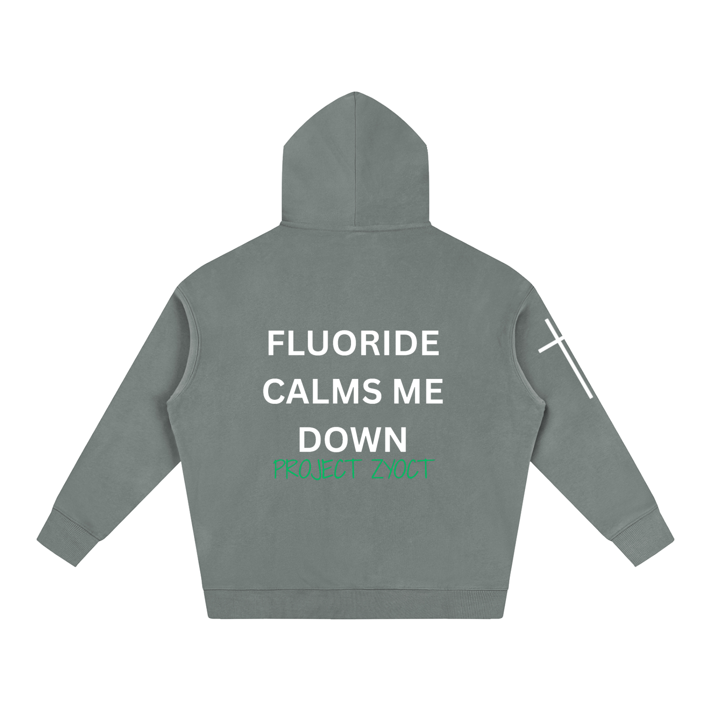 "Fluoride Calms Me Down" Oversize Hoodie