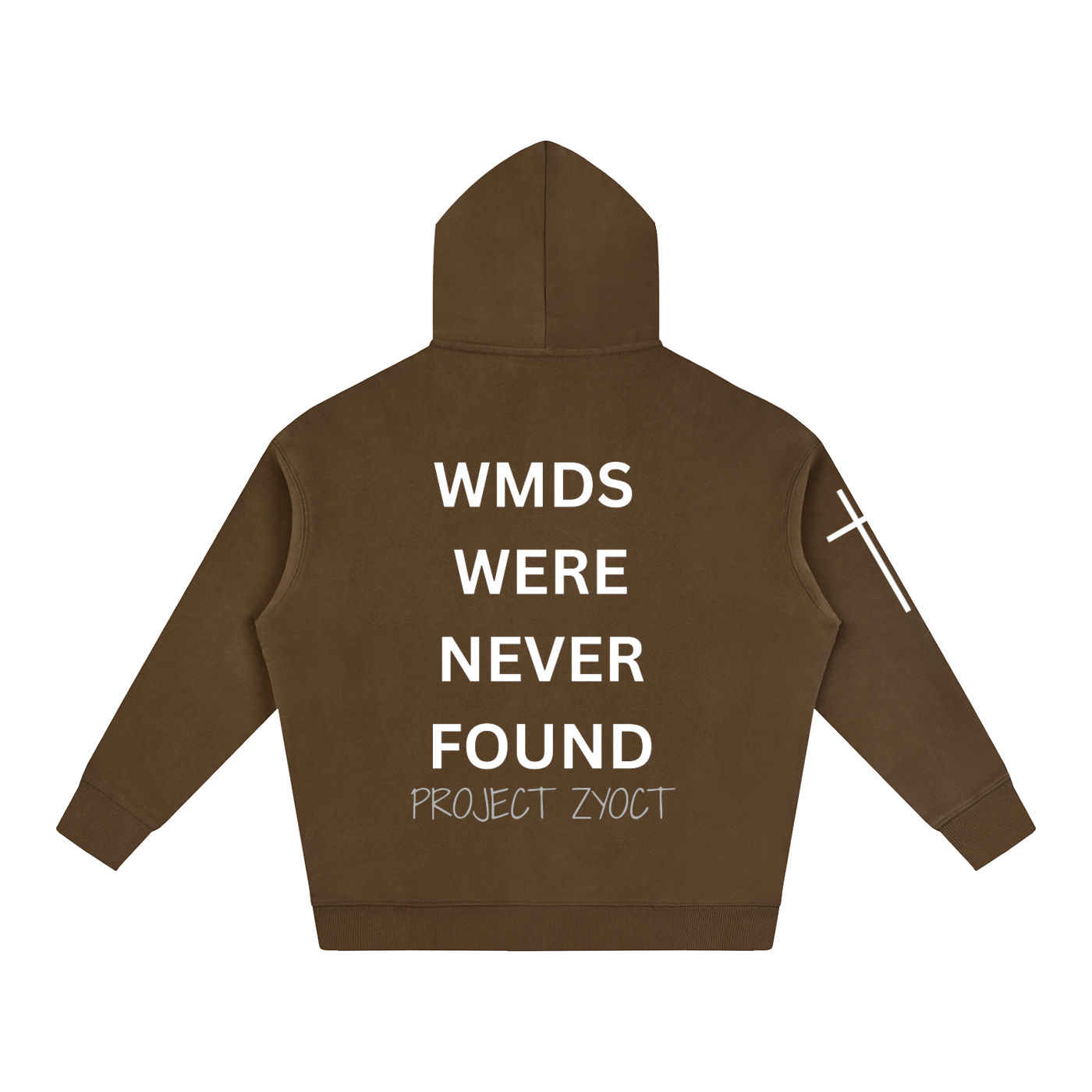 "WMDs Were Never Found" Oversize Hoodie