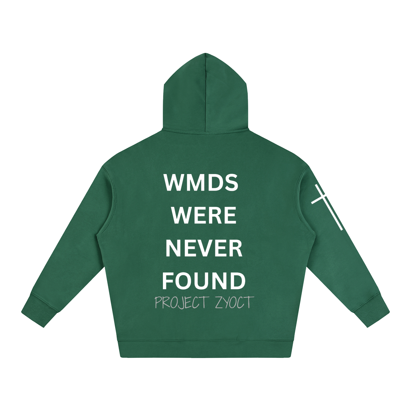 "WMDs Were Never Found" Oversize Hoodie