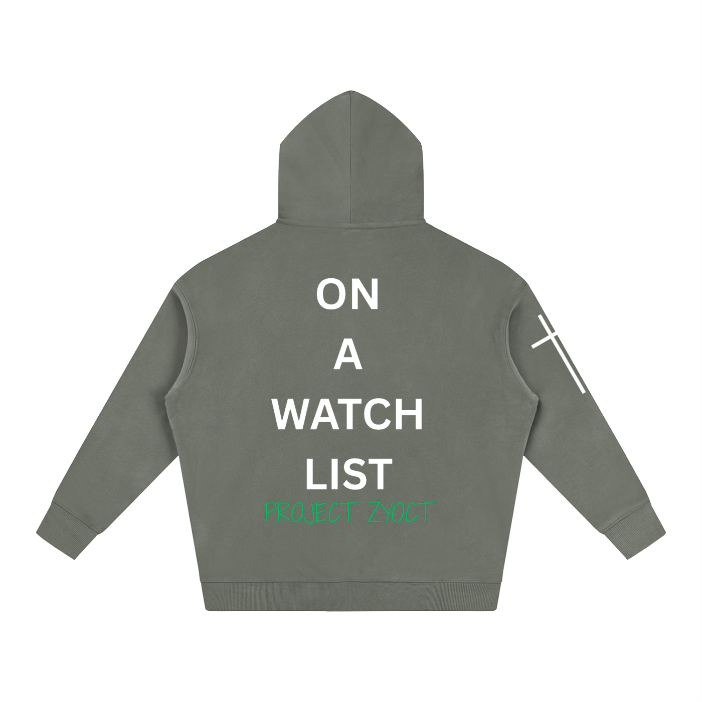 "On a watch list" Oversize Hoodie