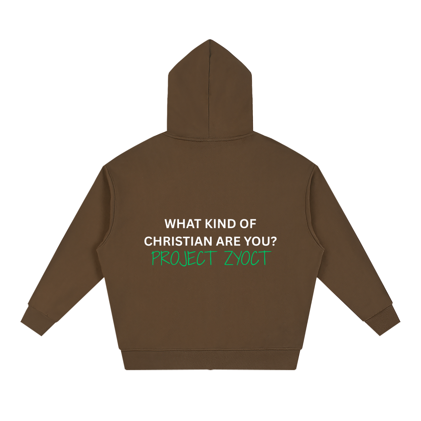 "What Kind of Christian" Full Zip Hoodie