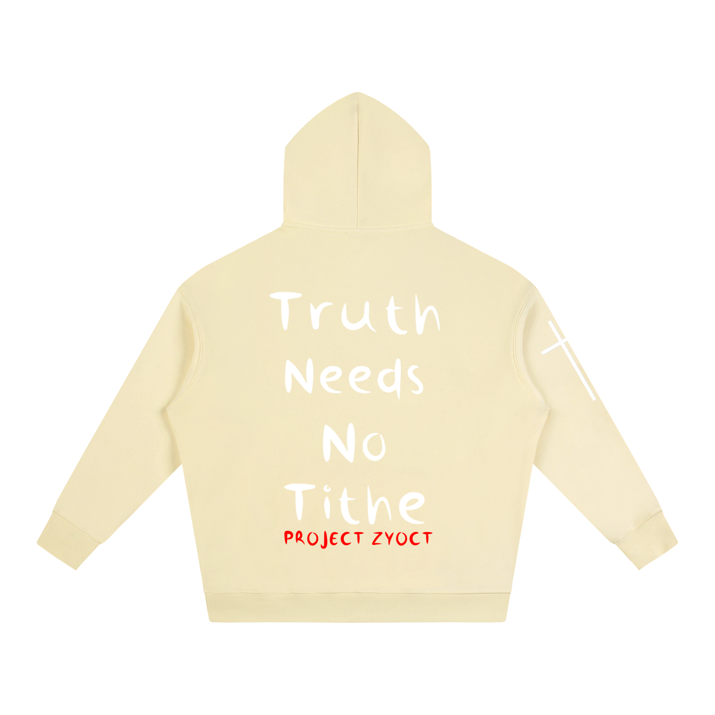 "Truth Needs No Tithe" Oversize Hoodie