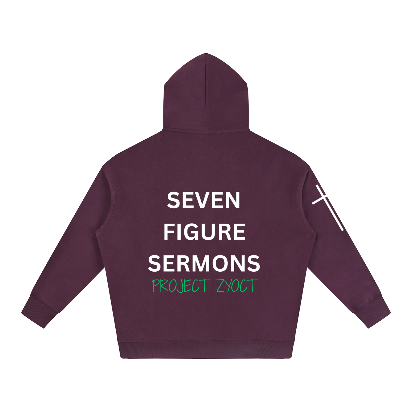 "Seven Figure Sermons" Oversize Hoodie