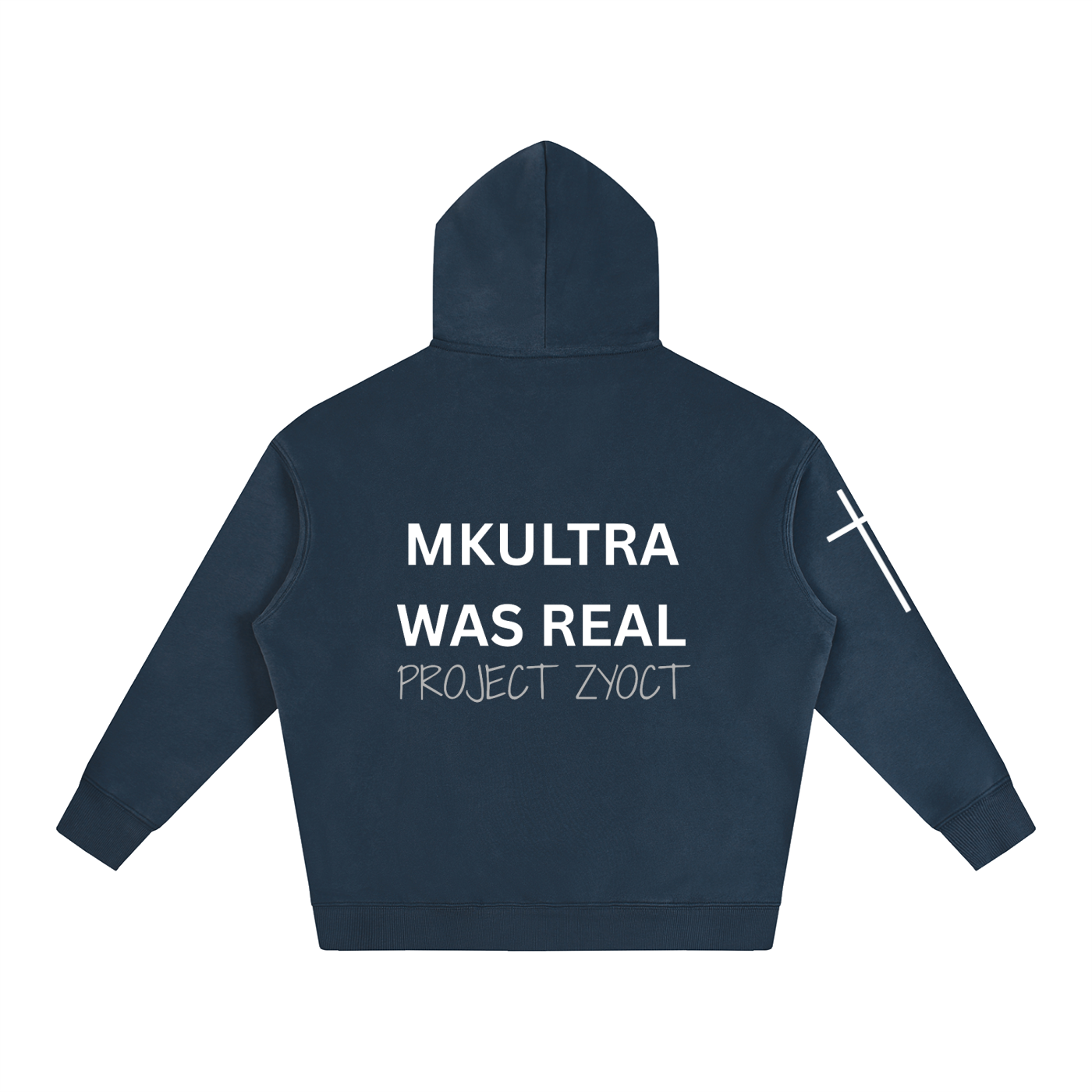 "MKUltra Was Real" Oversize Hoodie