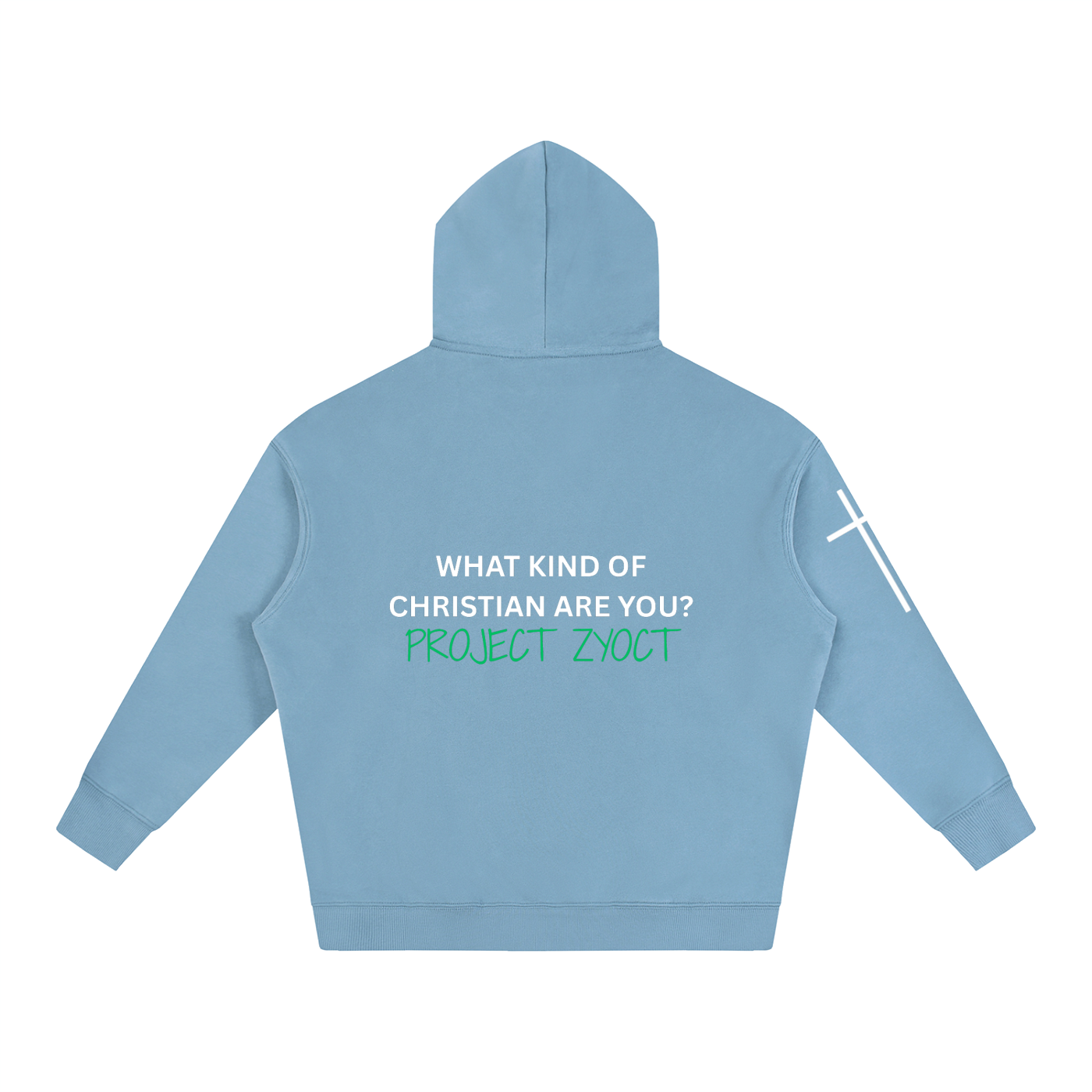 "Revelation is Not a Damn Business" Oversize Hoodie