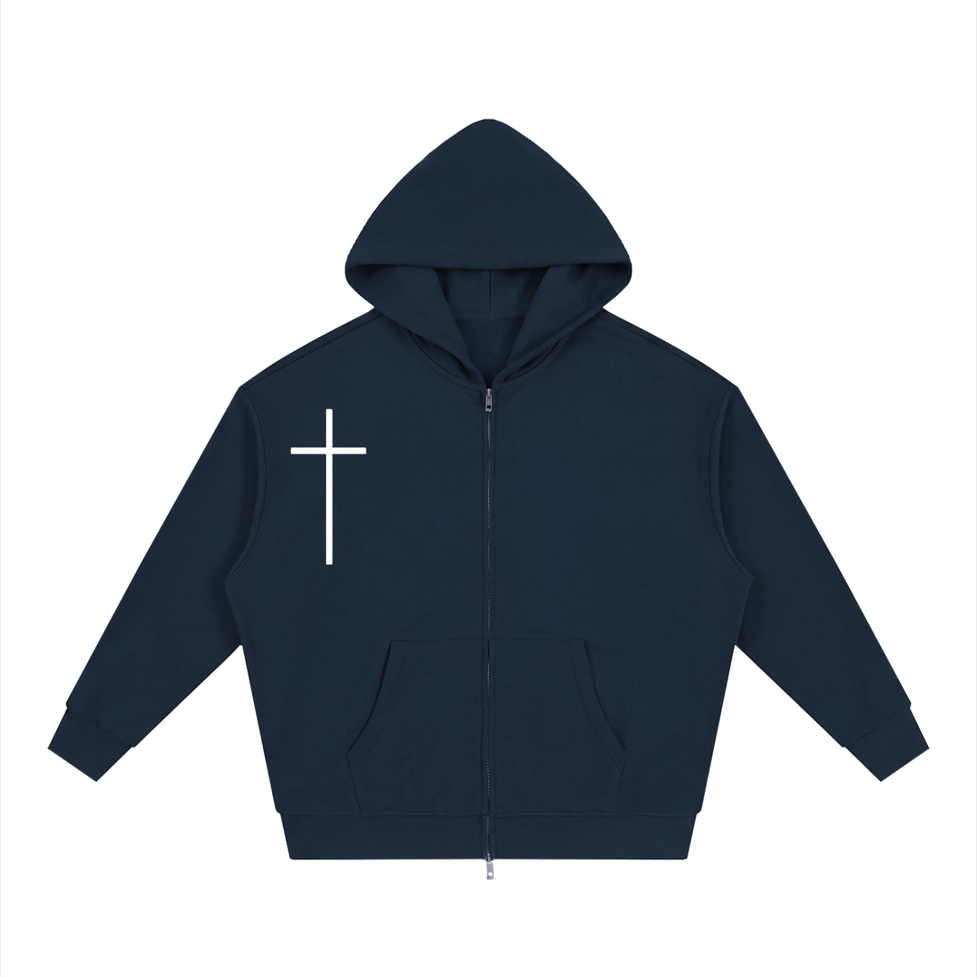 "WEF Are Puppets" Full Zip Hoodie
