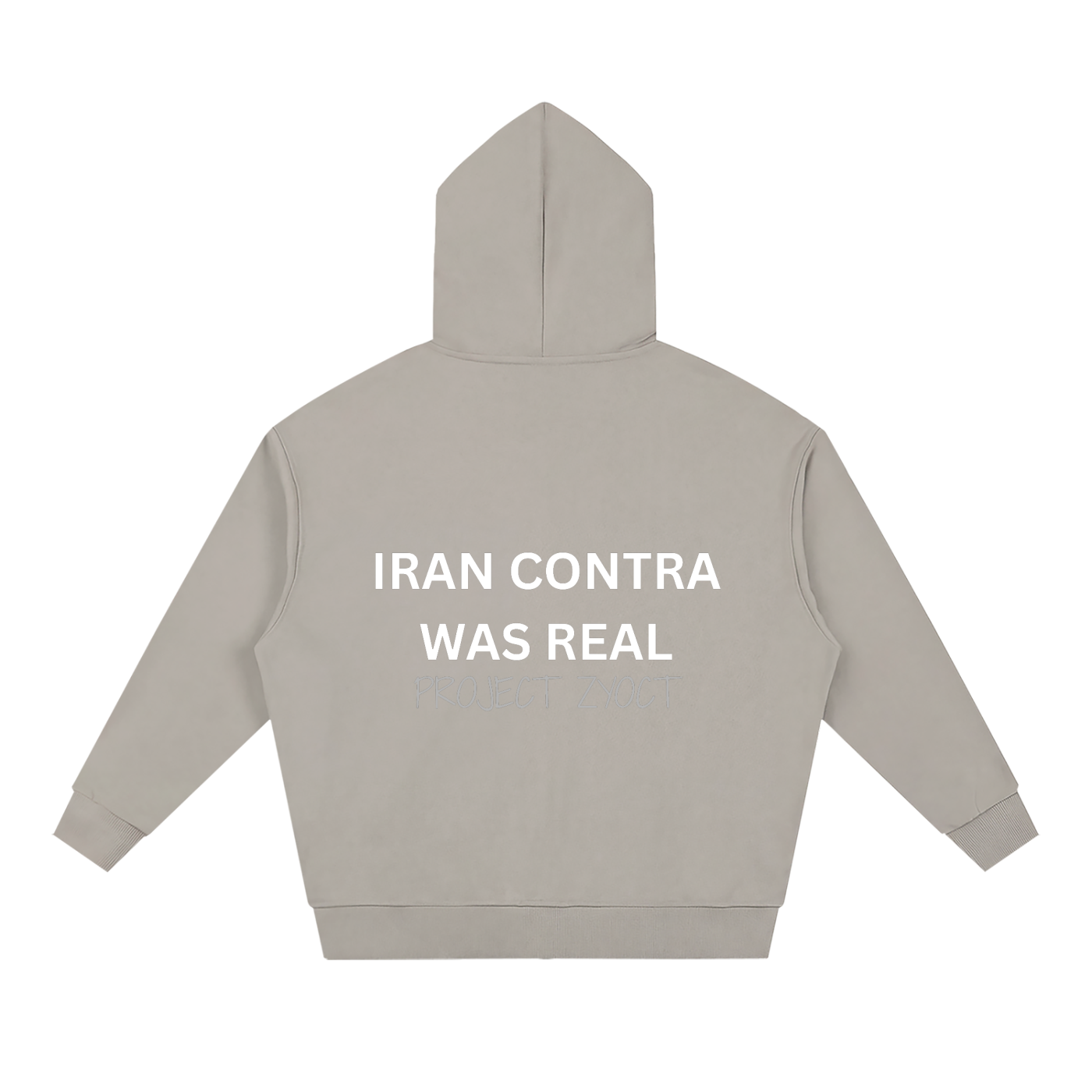"Iran Contra Was Real" Full Zip Hoodie