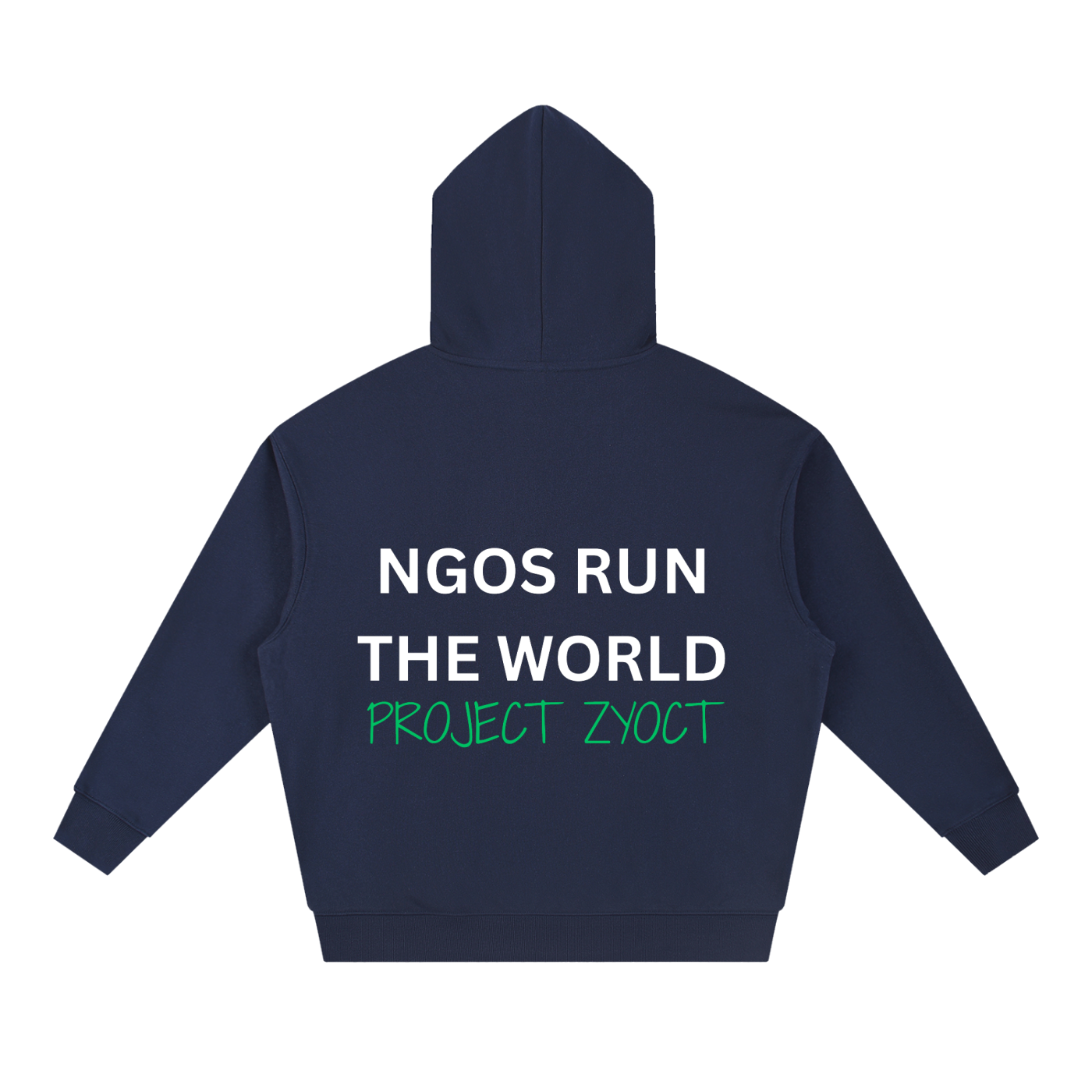 "NGOs Run the World" Heavyweight Hoodie