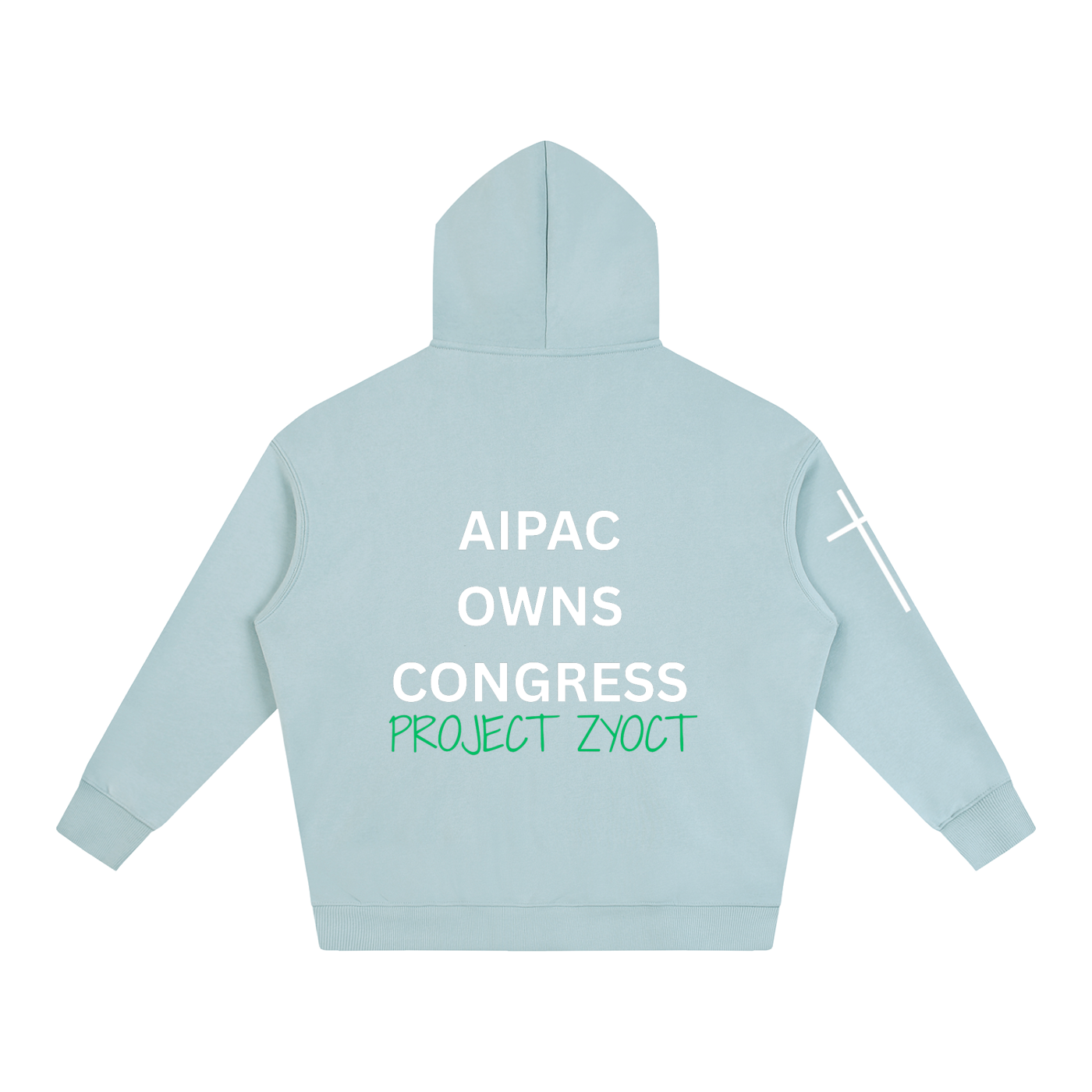 "AIPAC Owns Congress" Oversize Hoodie