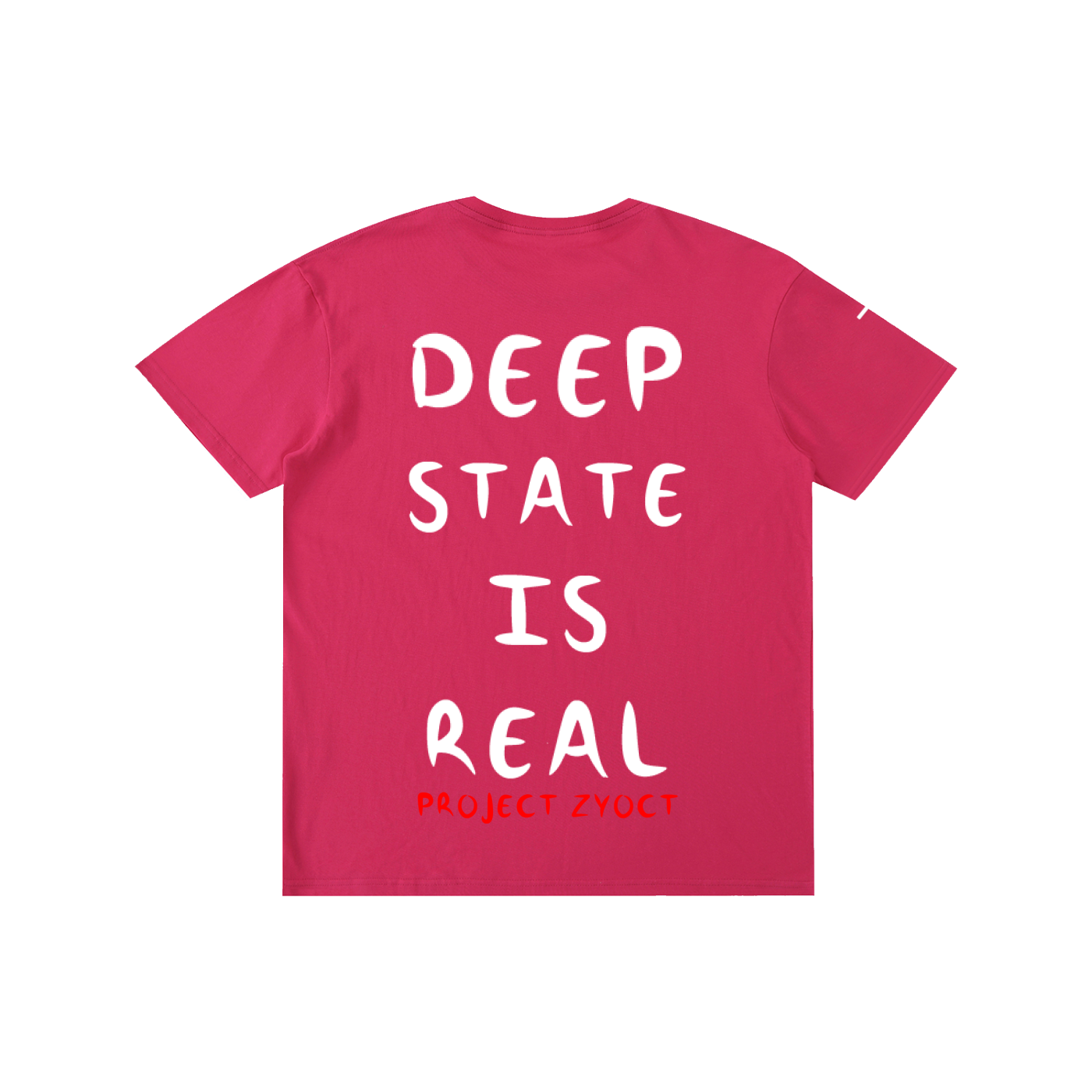 "Deep State is Real" Cotton T-Shirt