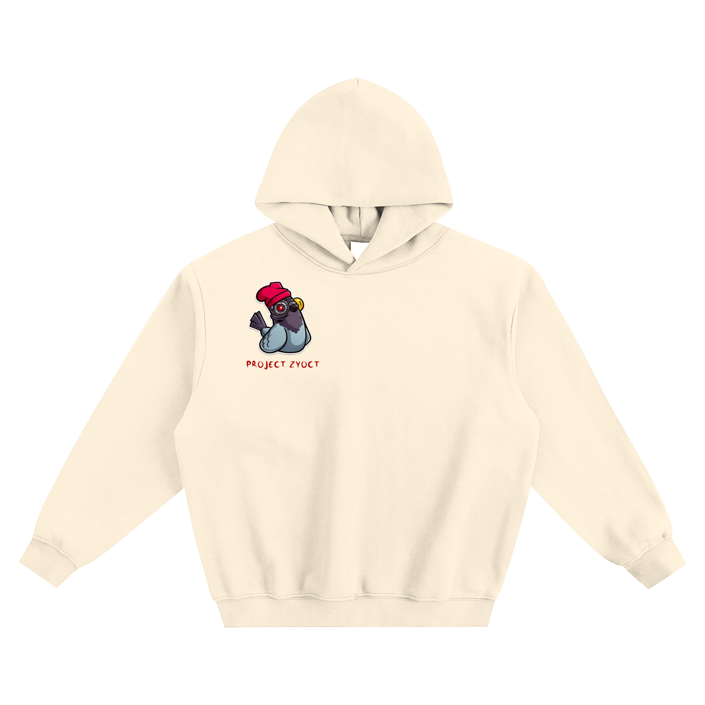 Fleeced Boxy Hoodie