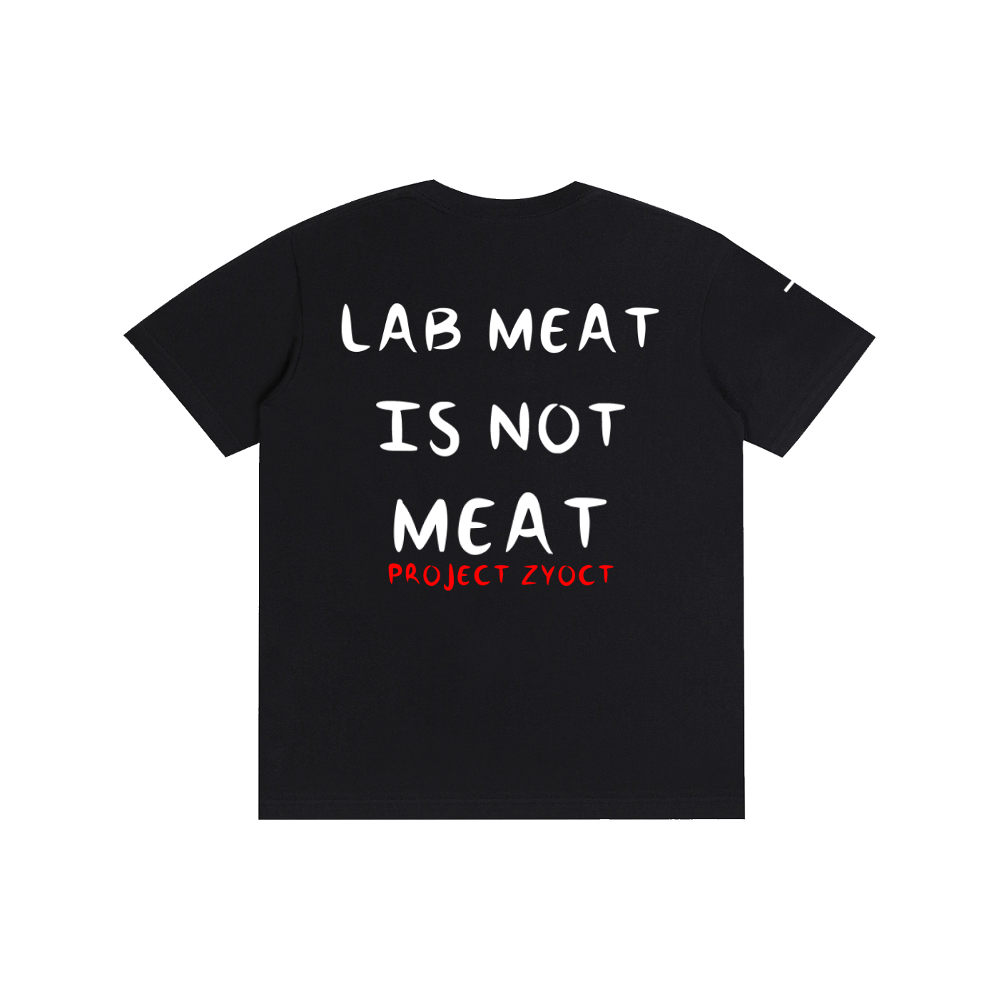 "Lab Meat is Meat" Cotton T-Shirt