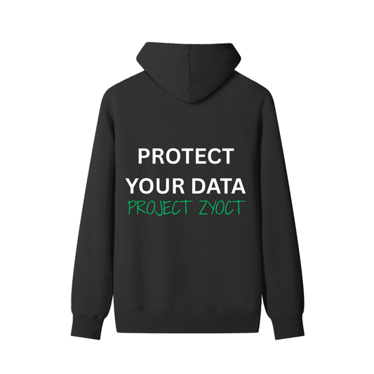 "Protect Your Data" Classic Cotton Hoodie