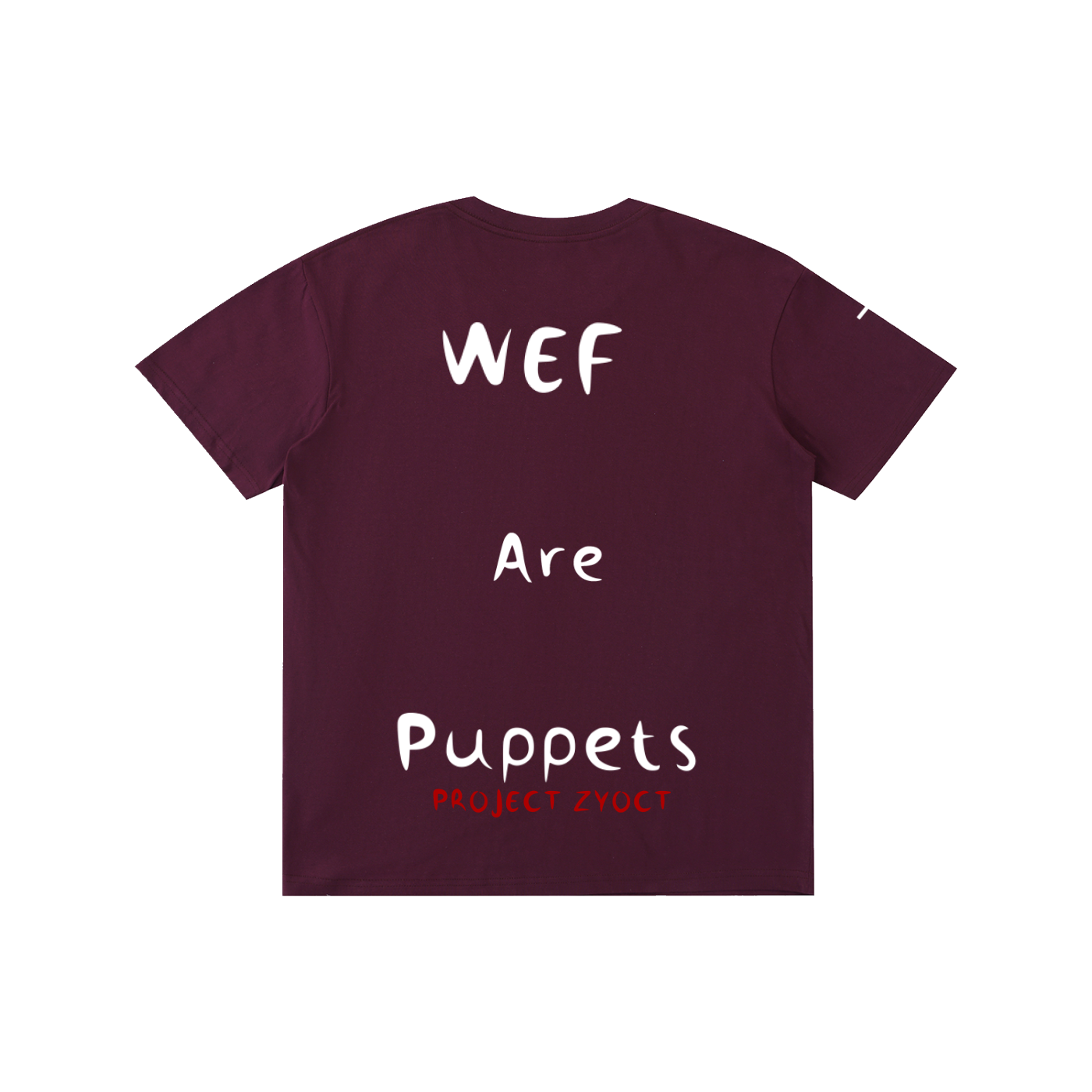 "WEF Puppets" Cotton T-Shirt