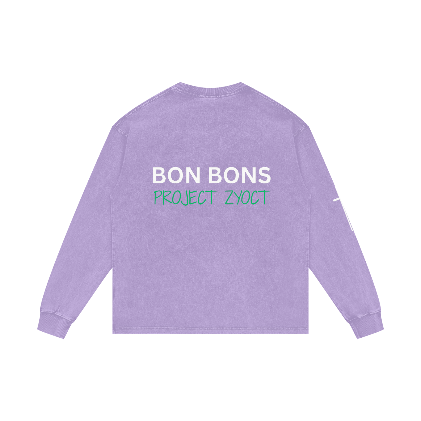 "Bon Bons" Acid Wash Long Sleeve