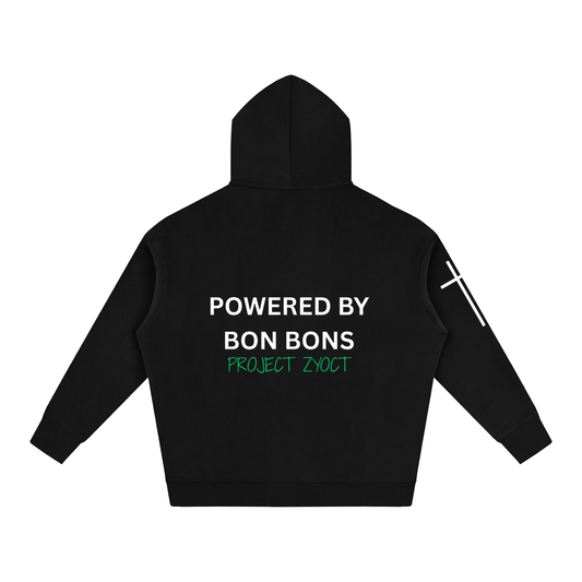 "Powered by Bon Bons" Oversize Hoodie