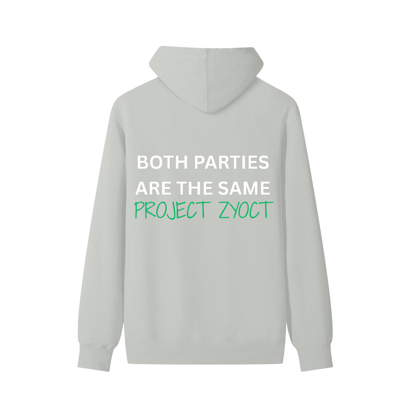 "Both Parties Are the Same" Classic Cotton Hoodie
