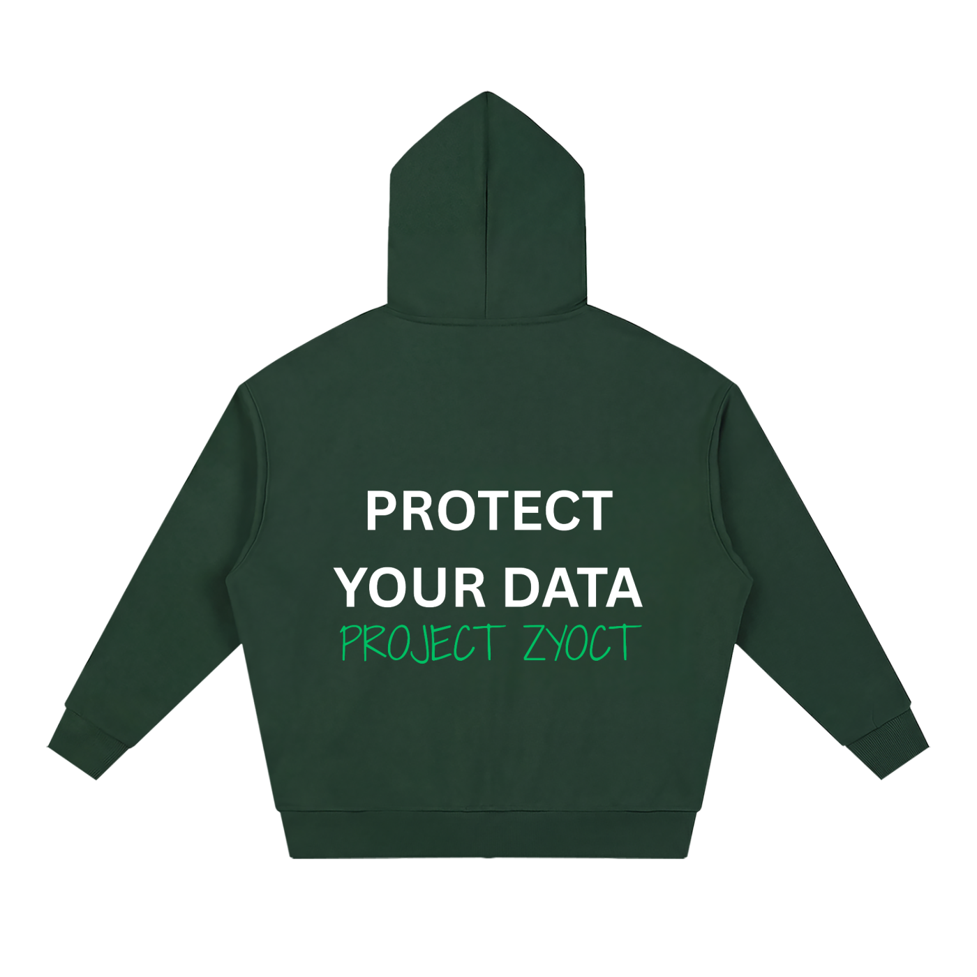 "Protect Your Data" Full Zip Hoodie
