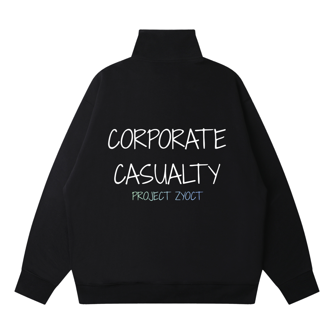 "Corporate Casualty" Quarter-Zip Sweatshirt