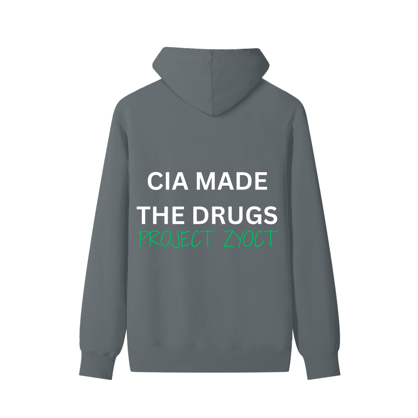 "CIA Made the Drugs" Classic Cotton Hoodie