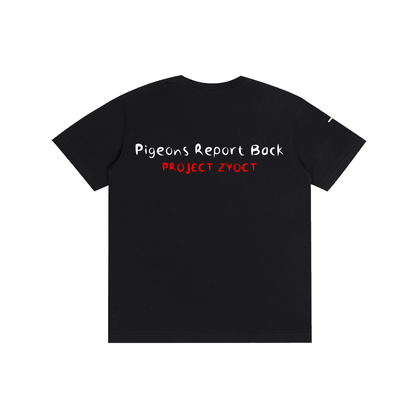 "Pigeons Report Back" Cotton T-Shirt