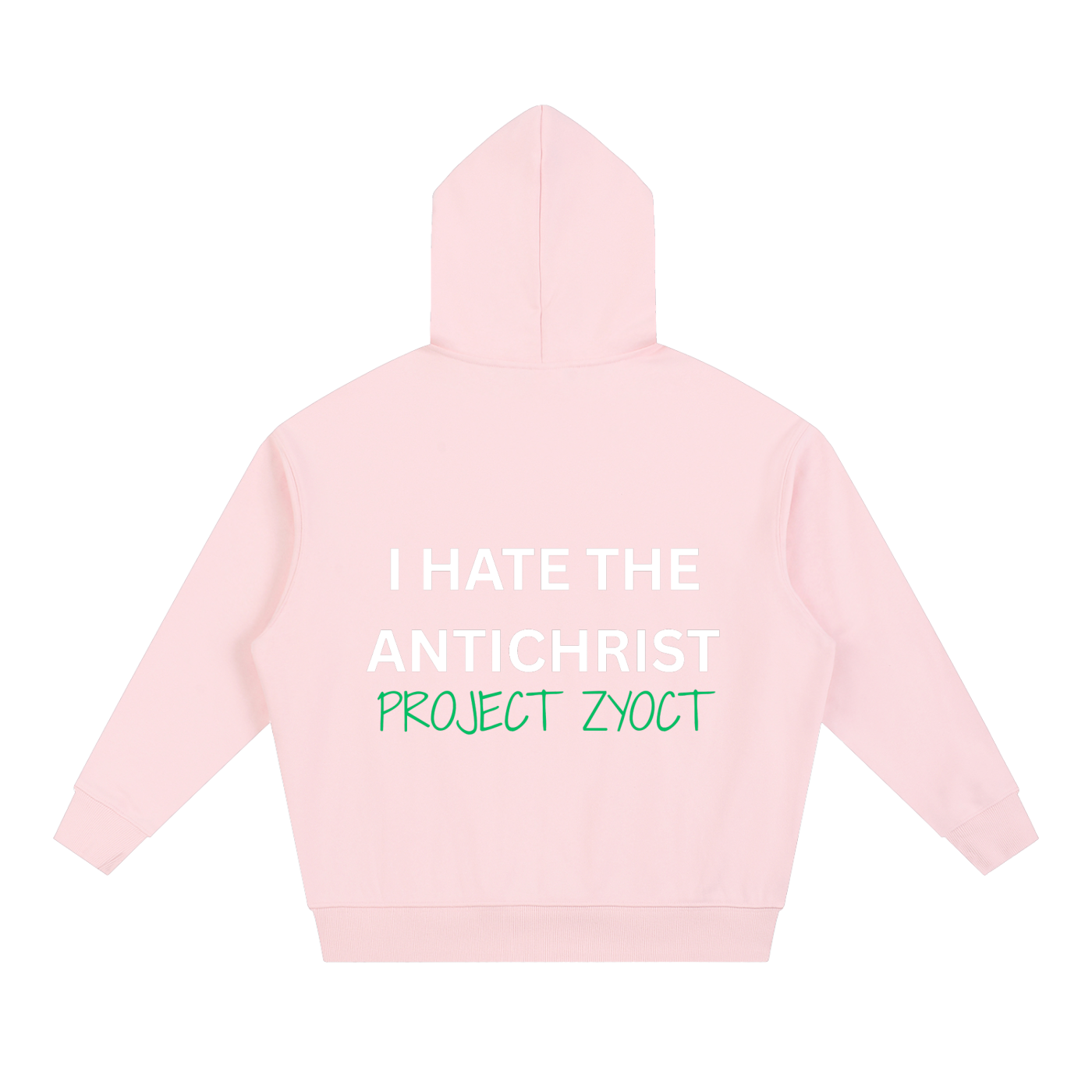 "I Hate the Antichrist" Heavyweight Hoodie