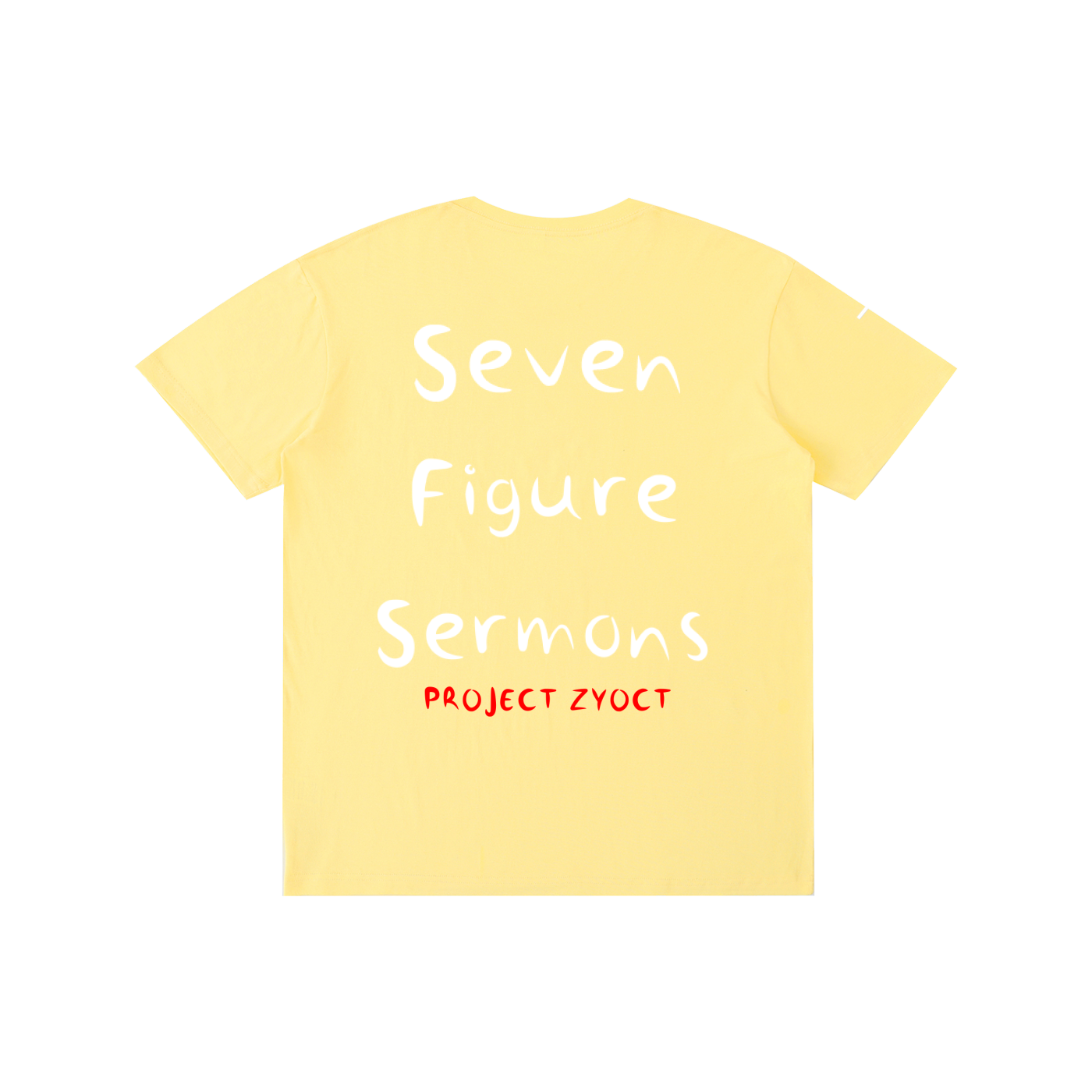 "Seven Figure Sermons" Cotton T-Shirt