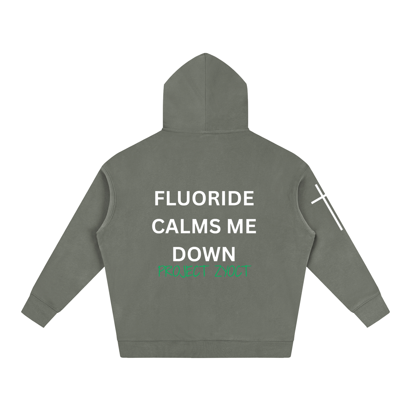 "Fluoride Calms Me Down" Oversize Hoodie