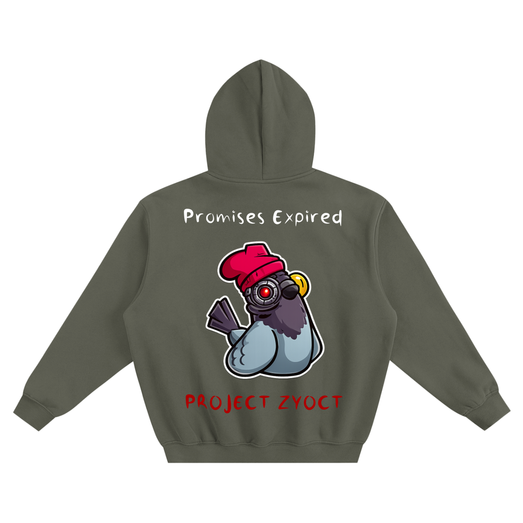 Fleeced Boxy Hoodie