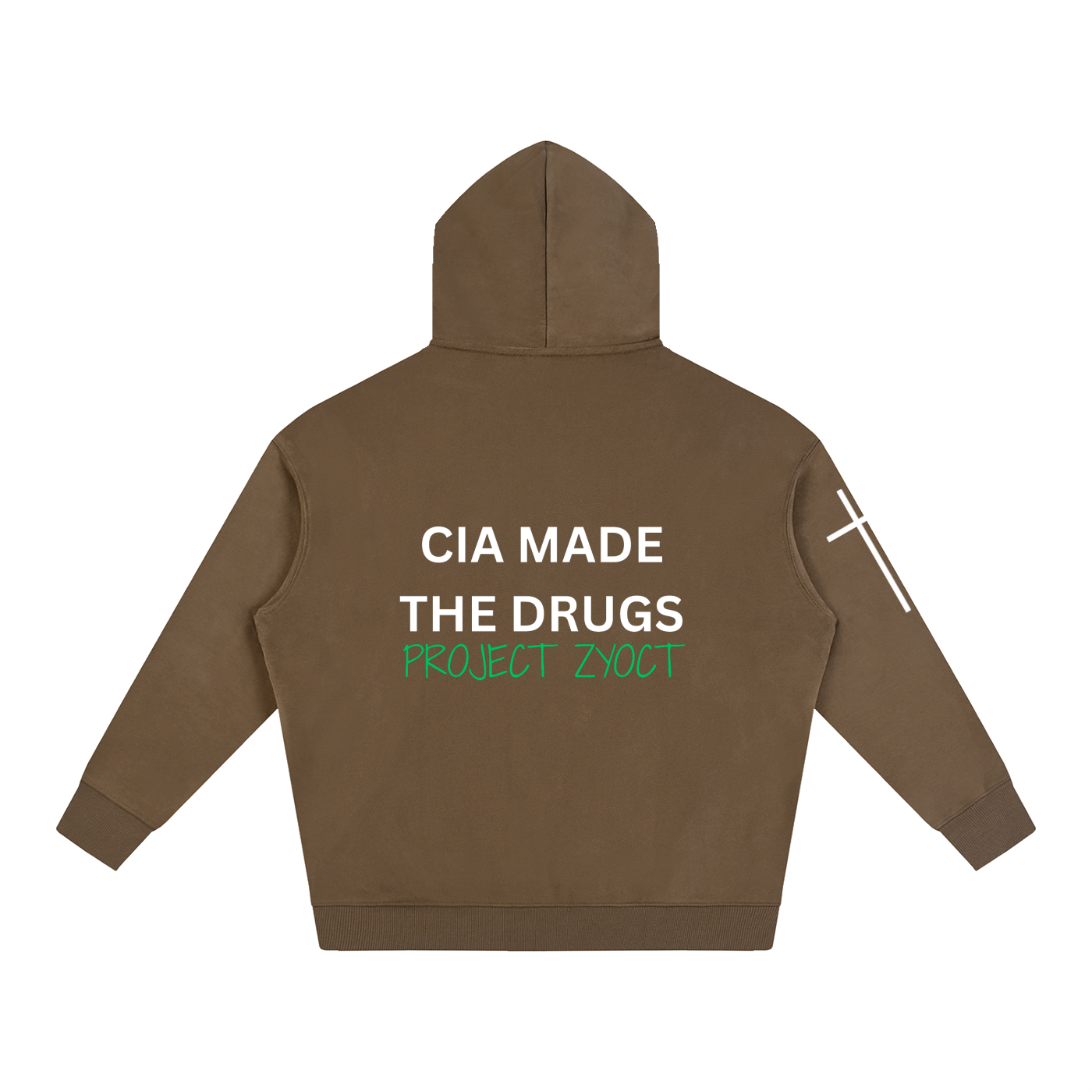 "CIA Made the Drugs" Oversize Hoodie