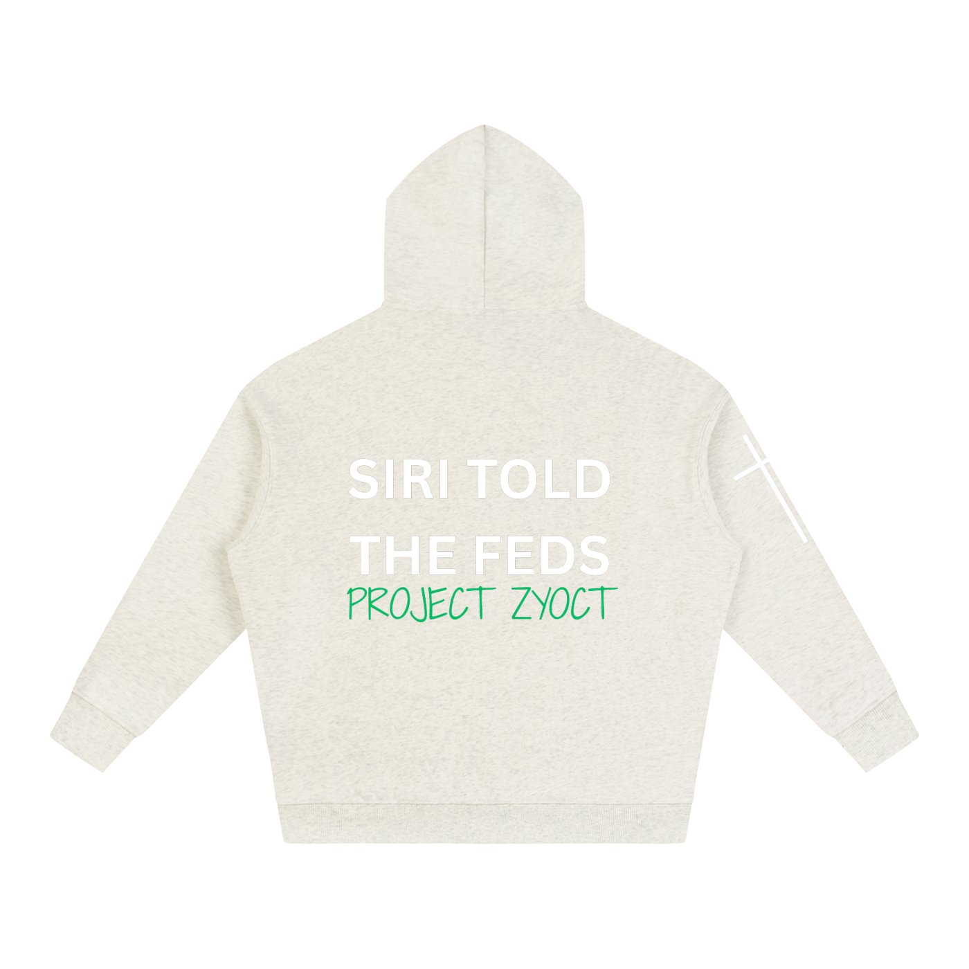 "Siri Told the Feds" Oversize Hoodie
