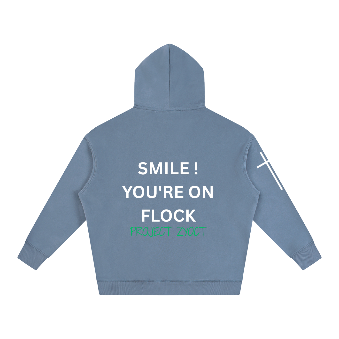 "Smile You're On Flock" Oversize Hoodie
