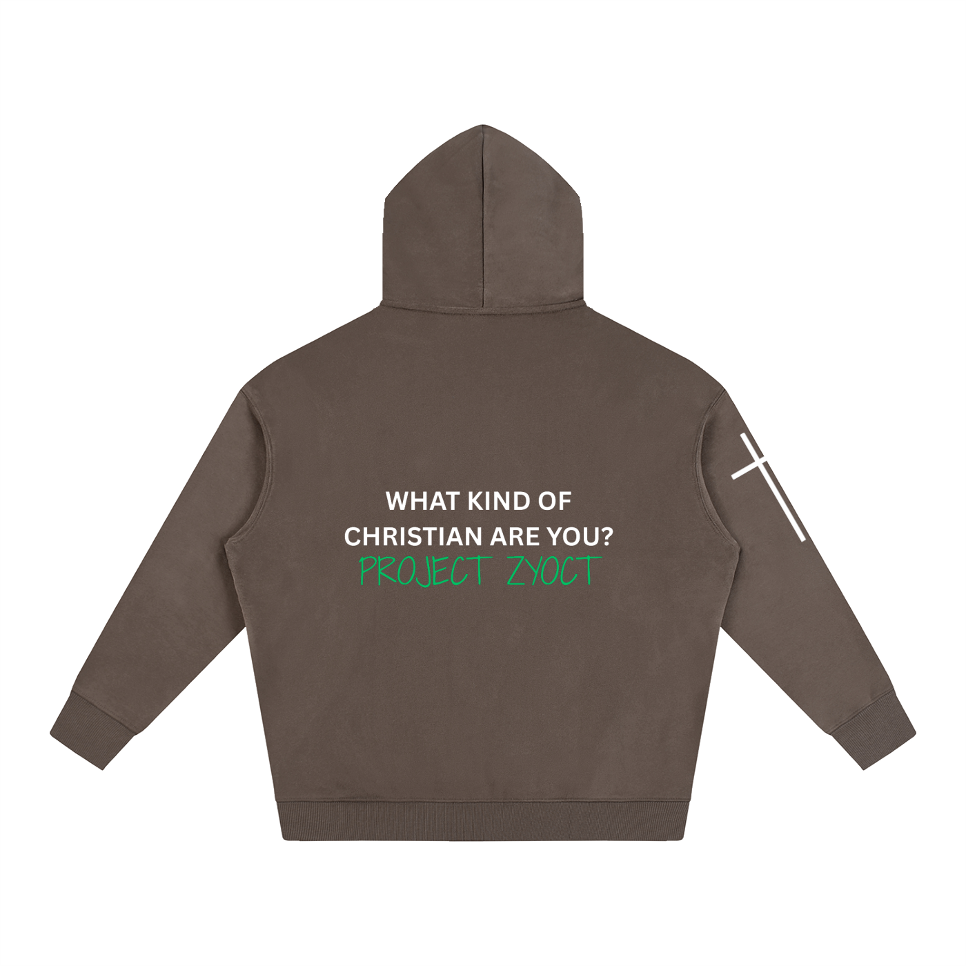 "Revelation is Not a Damn Business" Oversize Hoodie