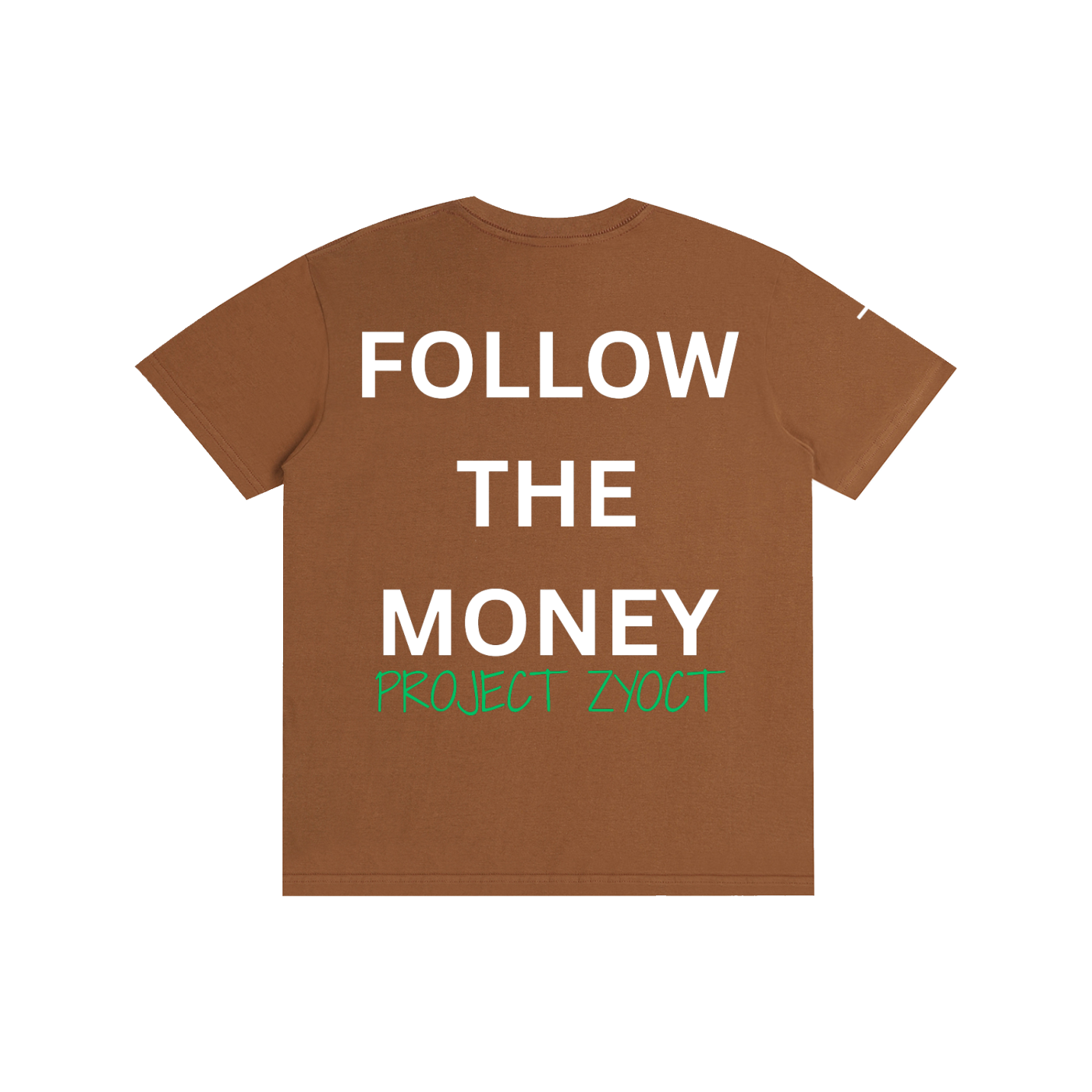 "Follow the Money" Cotton T-Shirt