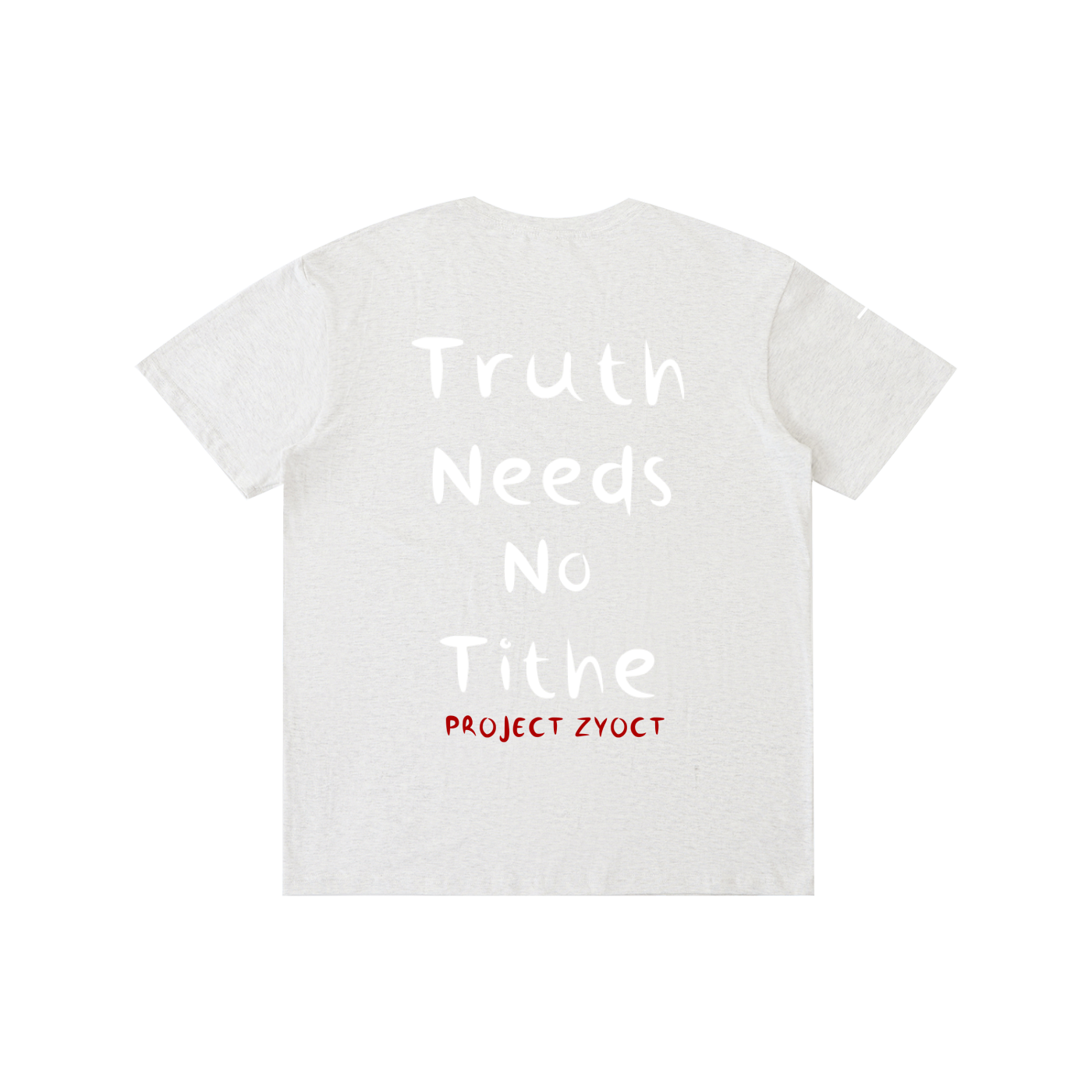 "Truth Needs No Tithe" Cotton T-Shirt