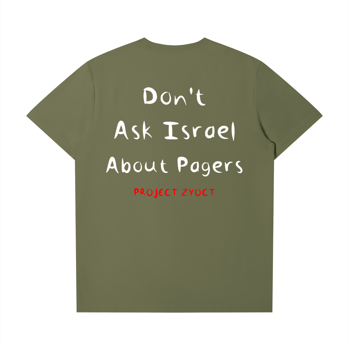 "Don't Ask Israel About Pagers" T-Shirt