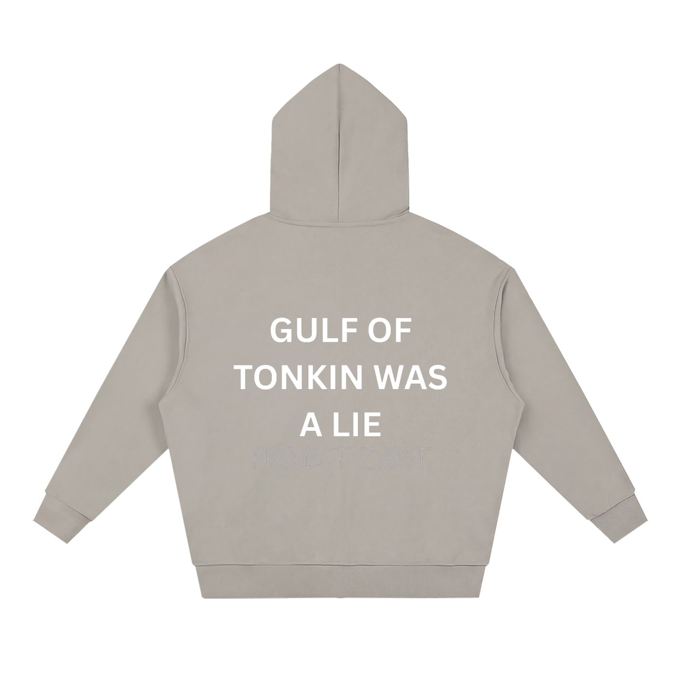 "Gulf of Tonkin Was a Lie" Full Zip Hoodie