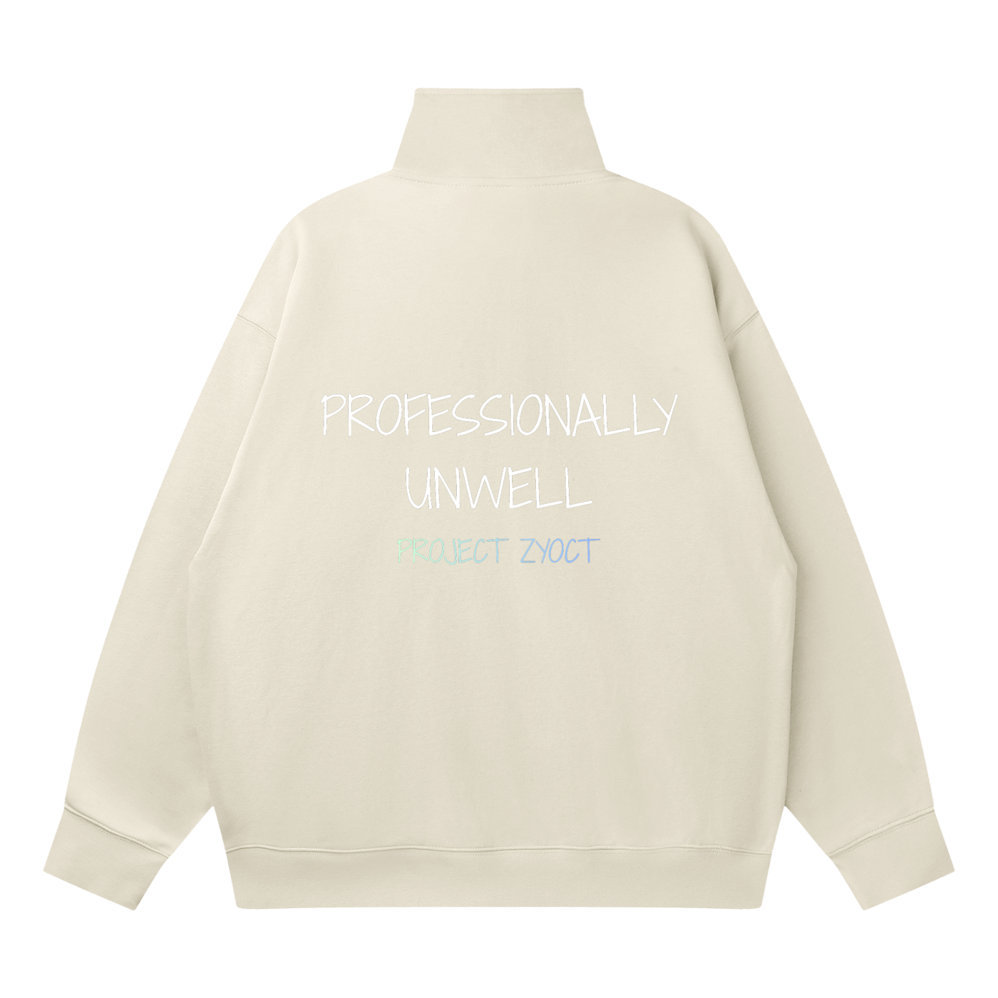 "Professionally Unwell" Quarter-Zip Sweatshirt