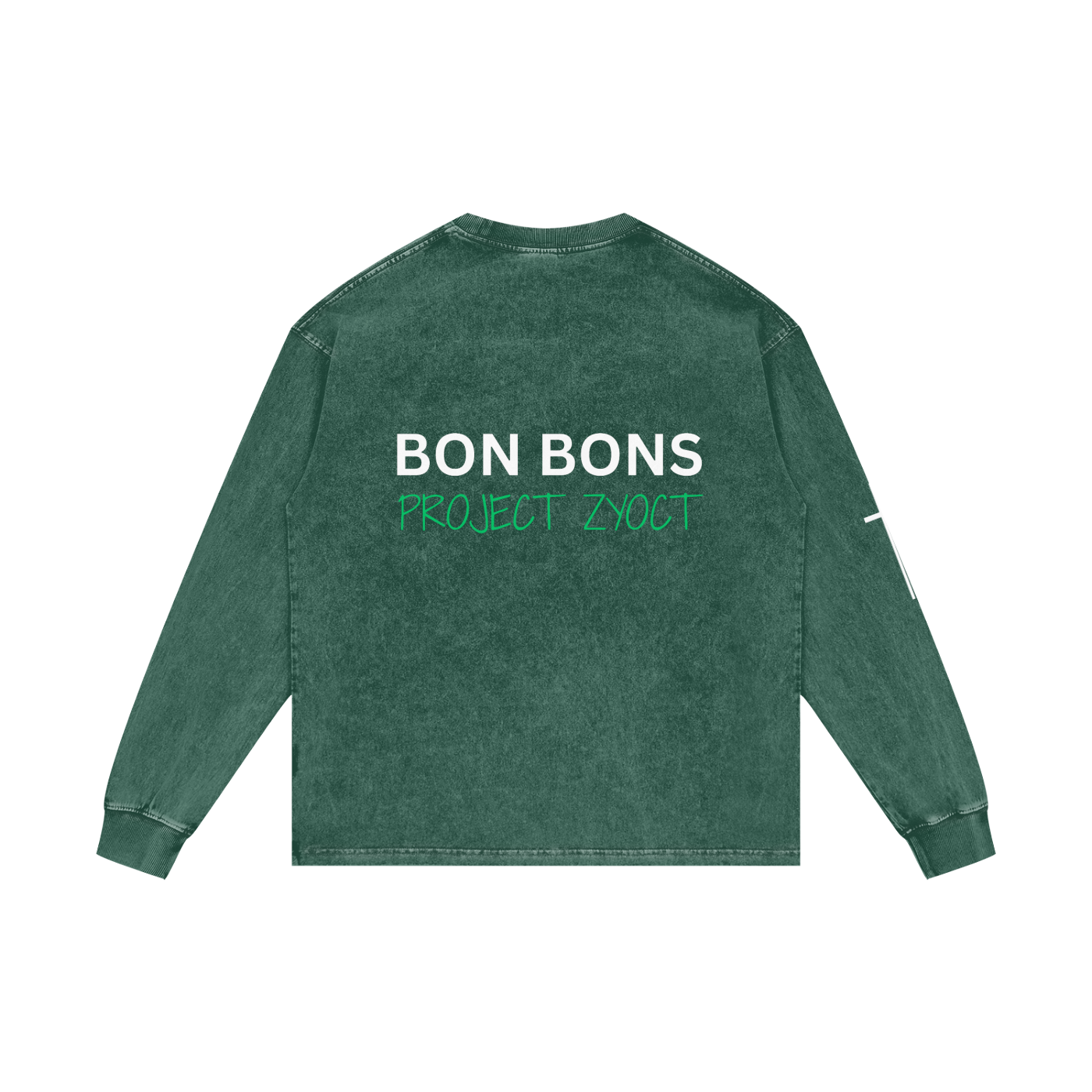 "Bon Bons" Acid Wash Long Sleeve