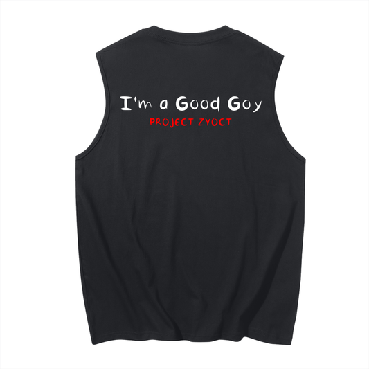 "I'm a Good Goy" Cotton Tank Top