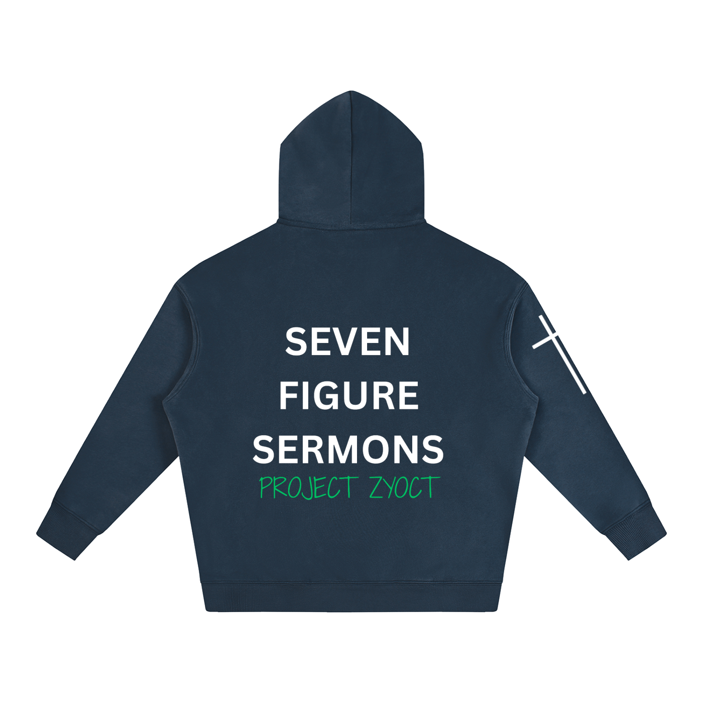 "Seven Figure Sermons" Oversize Hoodie