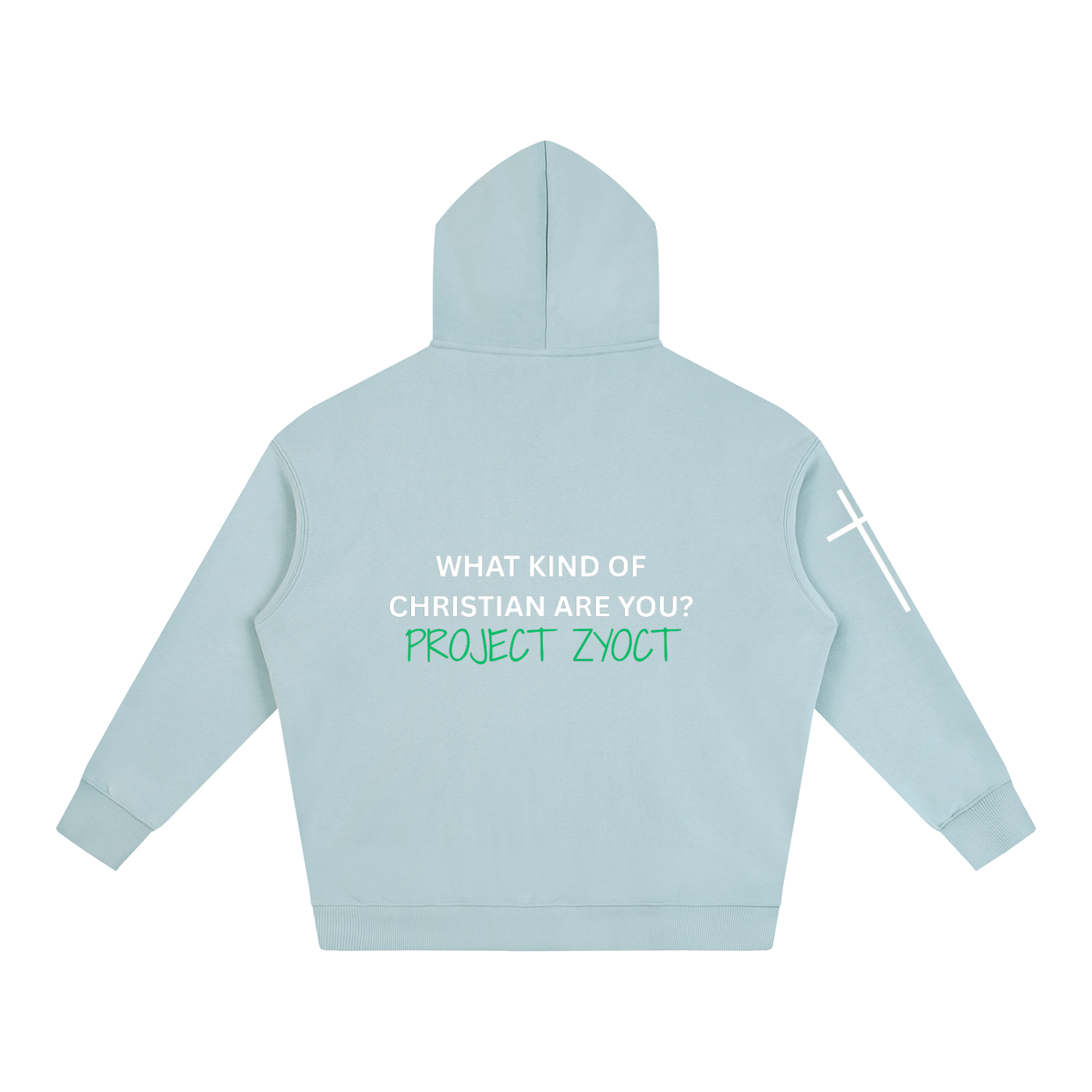 "Revelation is Not a Damn Business" Oversize Hoodie