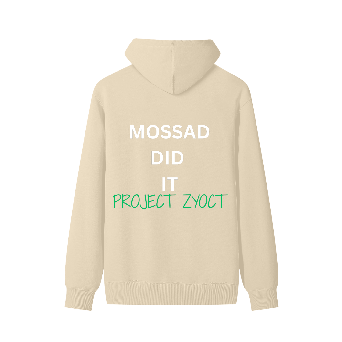 "Mossad Did It" Classic Cotton Hoodie