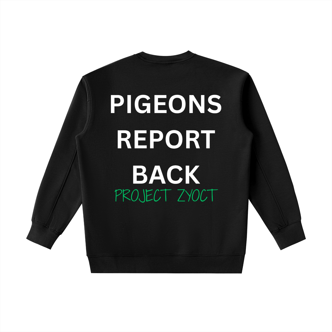 "Pigeons Report Back" Heavyweight Sweatshirt