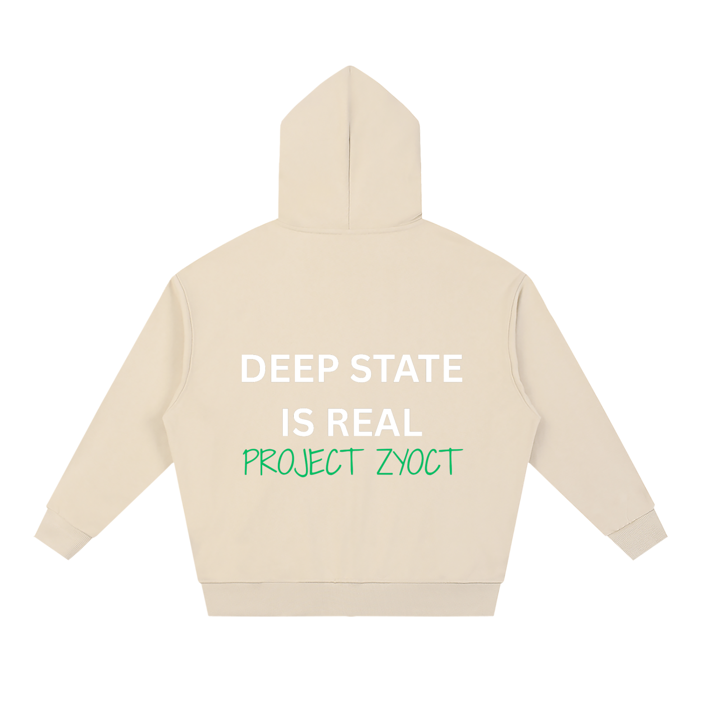 "Deep State is Real" Full Zip Hoodie