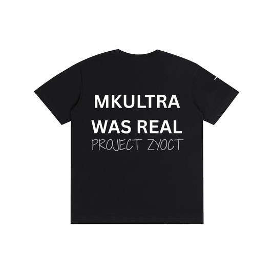 "MKUltra Was Real" Cotton T-Shirt
